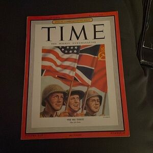 Special commemorative issue TIME newsmagazine from may 14, 1945